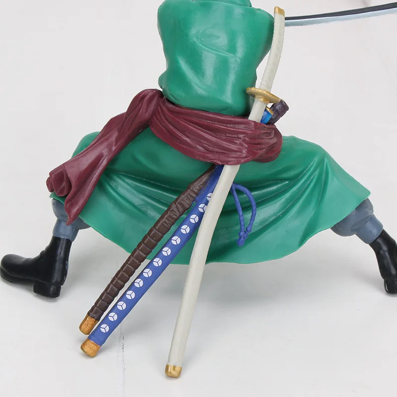 Аниме one piece Figure Roronoa Зоро фигурка битва Версия ренгоку онигири Зоро ПВХ модель куклы 13-26 см игрушки