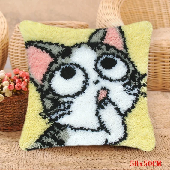 DIY спальный мешок в виде кошек и собак ковер Вышивка Подушка Foamiran для рукоделия