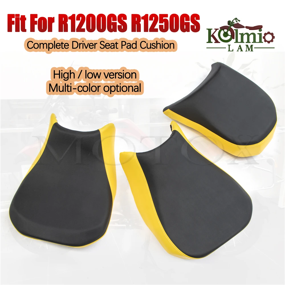 

Motorcycle Complete Driver Seat Pad Cushion Fit For R1200GS R1200 GS R1250GS GSA Adventure 2013-2021 Rear Passenger Seat