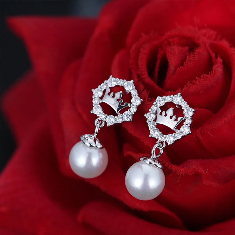 925 Серебряная игла с бусинами и драгоценными камнями серьги необузданным