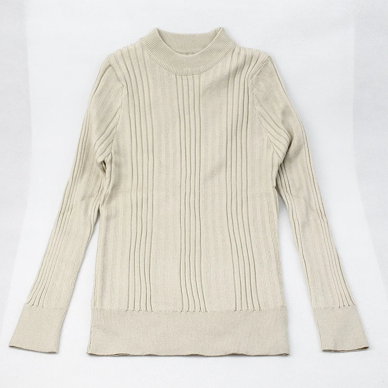 GIGOGOU Autumn Winter Women Sweater Turtleneck Knitted Pullovers Fashion Slim Female Jumper | Женская одежда