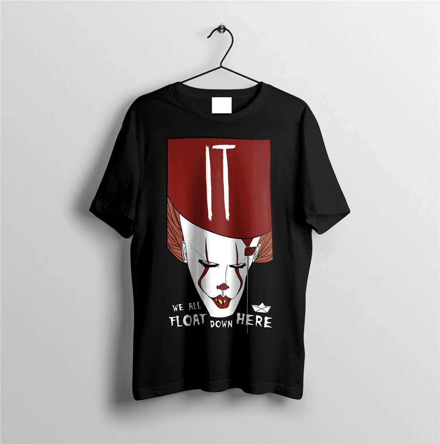 Stephen King It Movie Pennywise Вдохновленный Дизайн-мужская футболка унисекс S-2Xl свободный