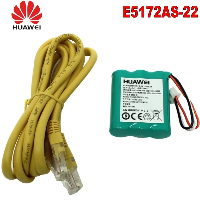 1000 мАч батарея+ черный цвет разблокированный huawei E5172 LTE CPE 4G маршрутизатор
