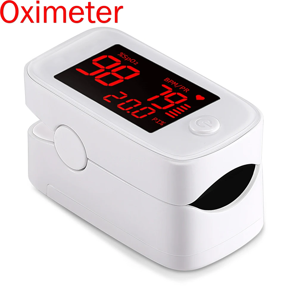 Пульсоксиметр Пальчиковый портативный цифровой измеритель пульса и уровня