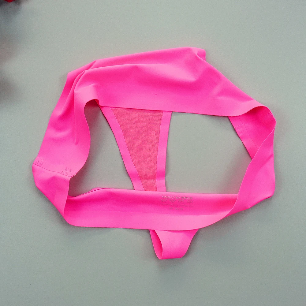 3 шт./лот сексуальные бесшовные стринги женские из вискозы спортивные интимные