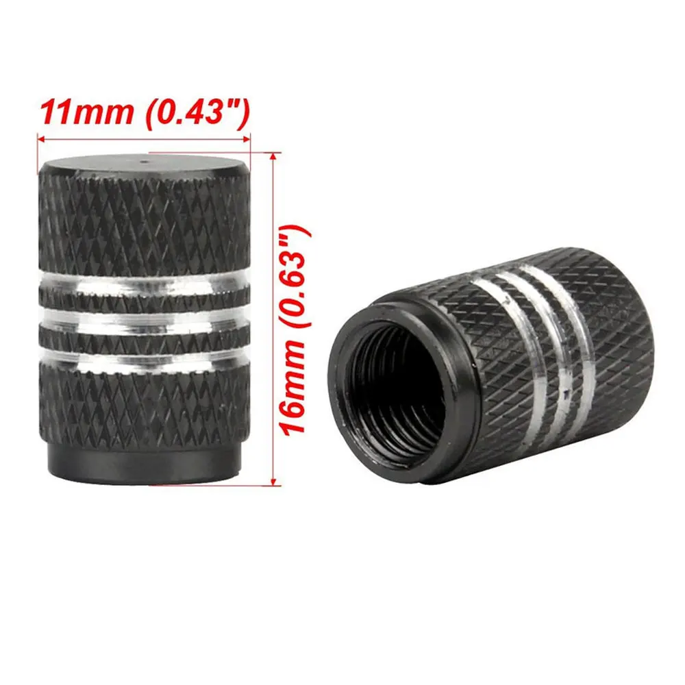 DSYCAR 4 шт./лот модные Универсальные колпачки на ниппель шин из алюминиевого сплава