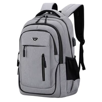 men usb charging laptop backpack 15 6inch multifunctional high school college student backpack male travel business bag pack