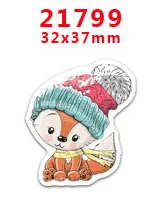 PR-21799 Наборы для творчества Герой мультфильма с плоской задней частью Плоские наклейки 30 штук. PR-21028-21799 - Цвет: PR-21799
