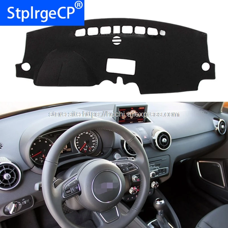 

Коврик для приборной панели для audi A1 2011 2012 2013 2014 2015 2016, защитный коврик, затеняющая Подушка, коврик для фотофобизма, аксессуары для стайлинга ...