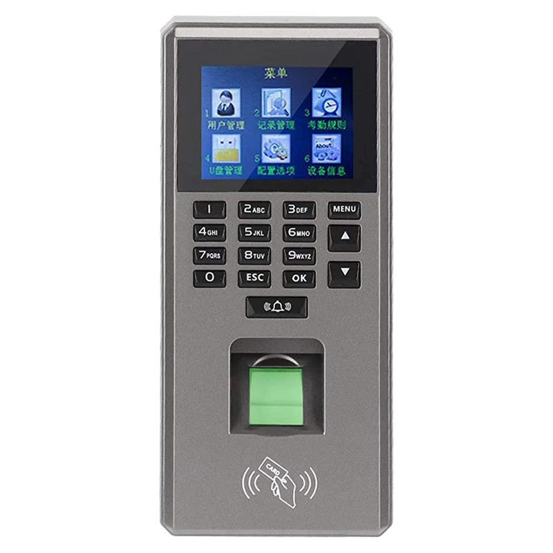 

Fingerprint Access Control, Sturdy Wear-Resistant Employee Checking-In For Professional Use For Factory For Enterprises