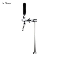 vertical beer tap pole keg coupler adapter with adjustable tap g58 thread simple beer tower column tube for homebrew party