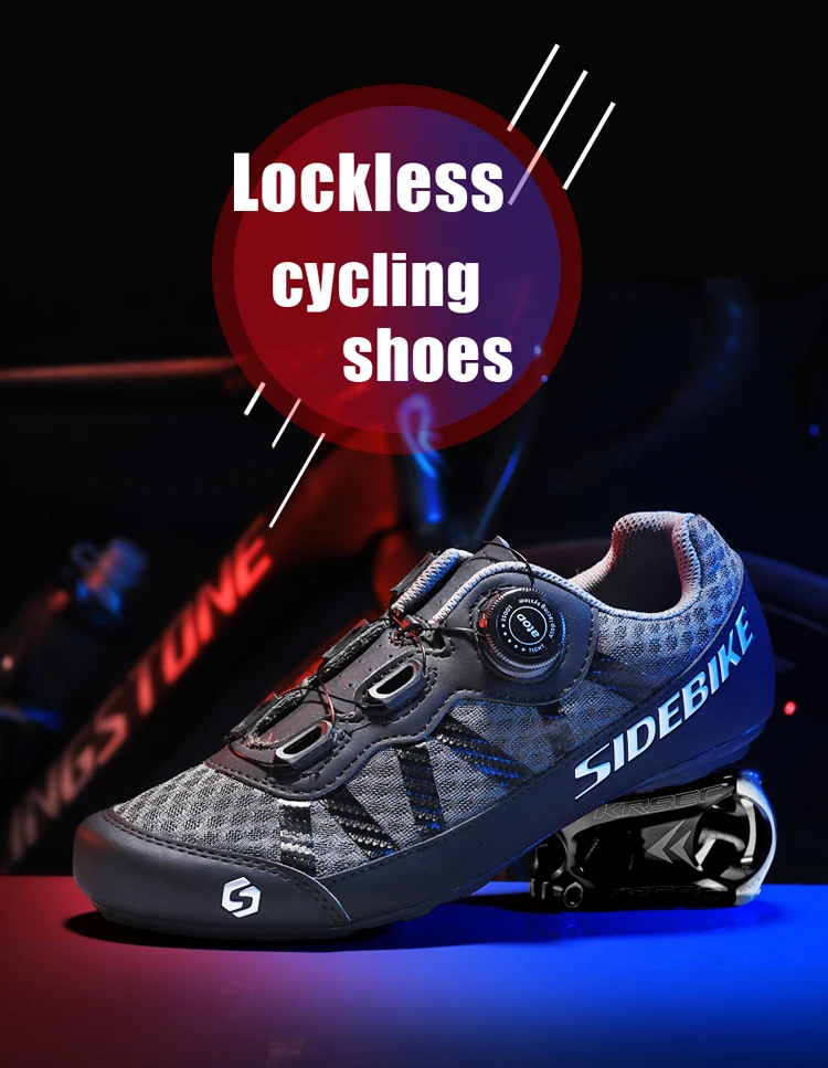 sidebike, обувь для горного велосипеда, нескользящая, для отдыха, для шоссейного велосипеда, обувь для велоспорта, для мужчин и женщин, Ультралегкая, 565 г, дышащая, нескользящая