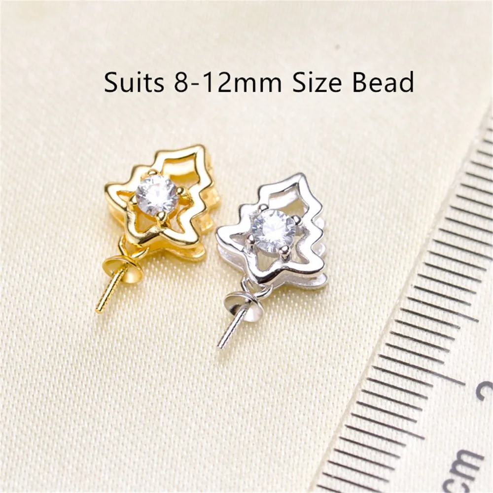 

Special Offer 925 Sterling Silver Pearl Pendant Necklace Pendant Findings Jewelry Parts Fittings Women Accessories