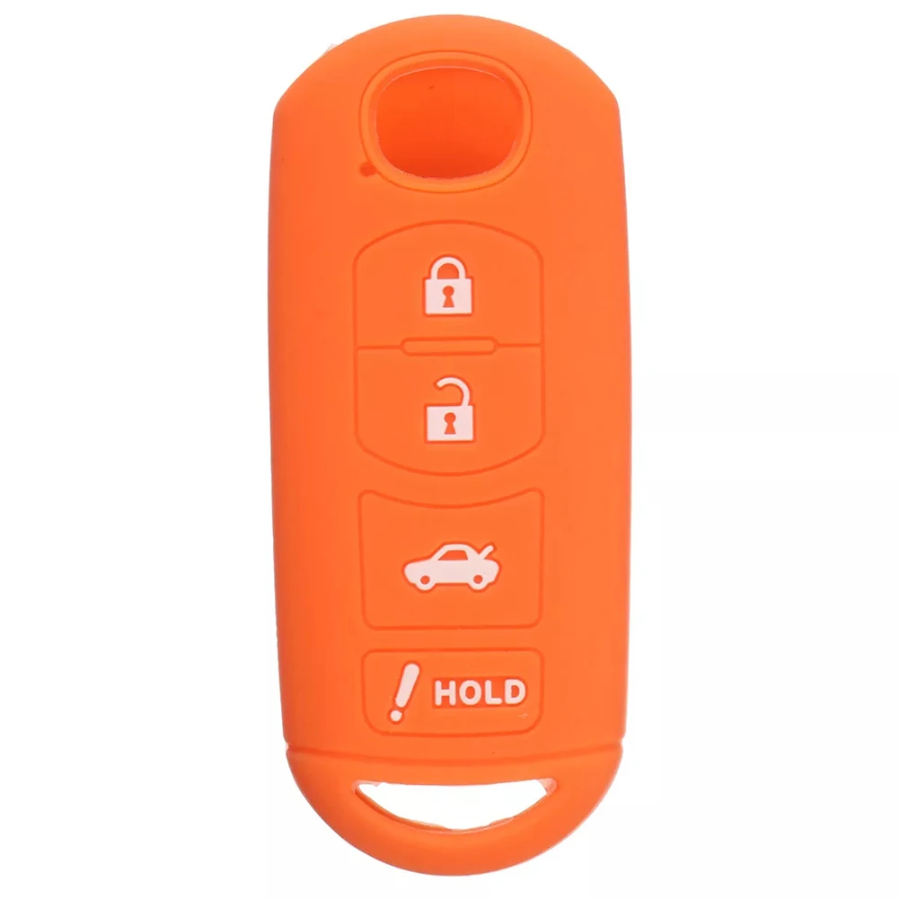 4 кнопки дистанционного ключа крышка силиконовый чехол в виде ракушки для MAZDA 3 6 MX5