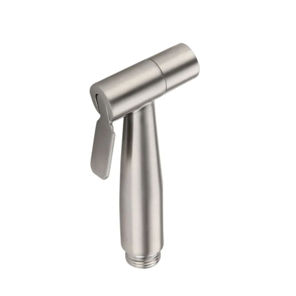 

304Stainless Steel Bathroom Sprayer Toilet Heat-Resistant Handy Handheld Bidet Sprayer High Pressure Bidet Nozzle Plenty of Uses