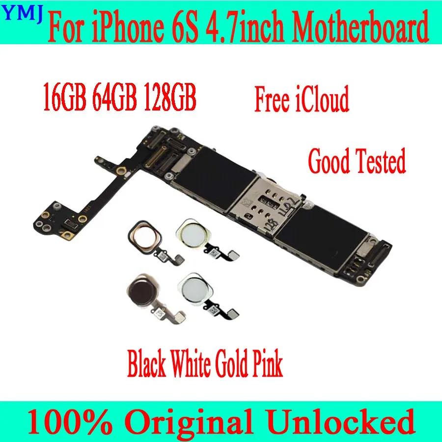 Материнская плата для iphone 6S с/без Touch ID оригинальная 16/64/128 Гб|Антенны мобильных
