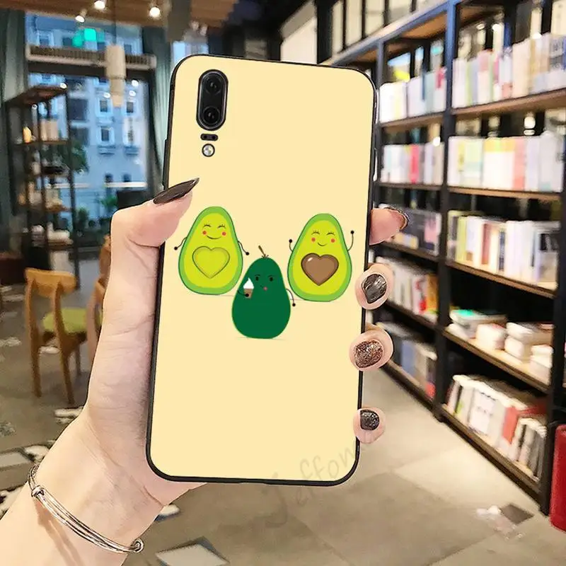 

Avocado cartoon high quality Phone Case For Huawei honor Mate P 10 20 30 40 Pro 10i 9 10 20 8 x Lite