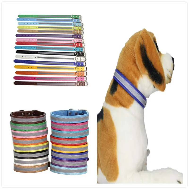 Товары для домашних животных ошейник маленьких собак кошек 15 цветов