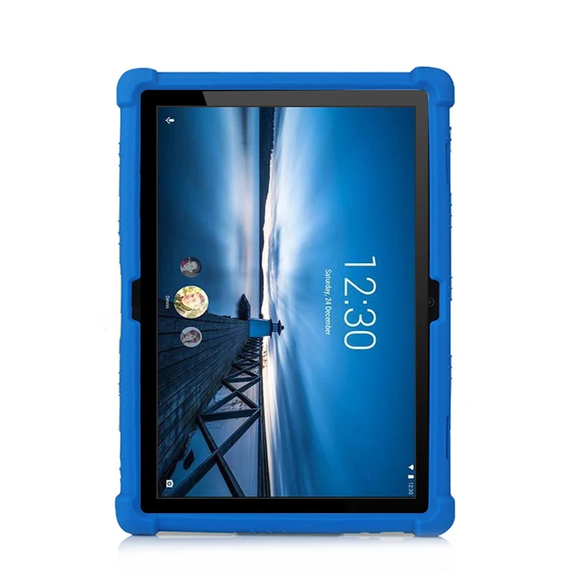 Силиконовый чехол для Lenovo Smart Tab P10 детский противоударный чехол-подставка