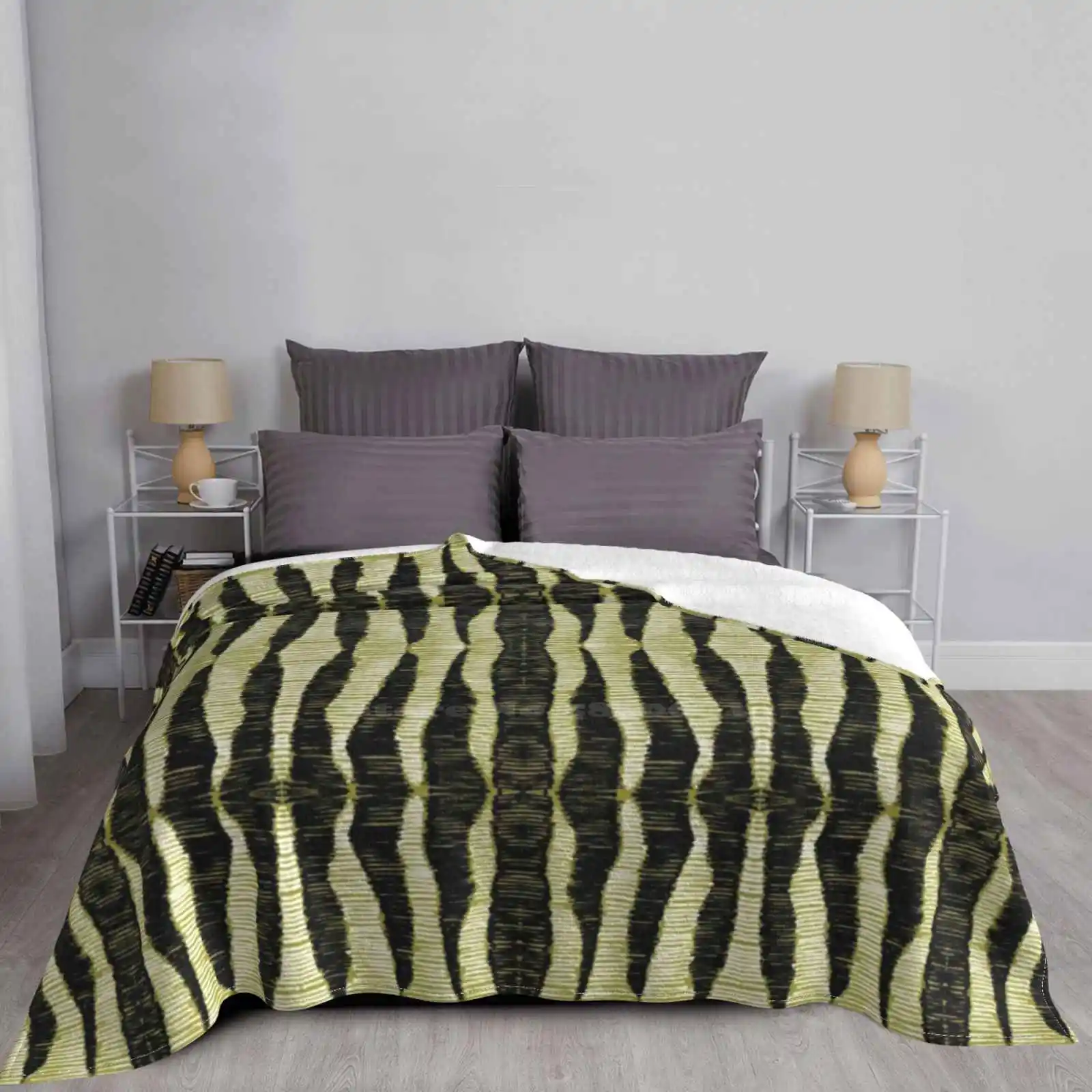 Chintamani новые продажи пользовательский принт Фланелевое мягкое одеяло турецкий