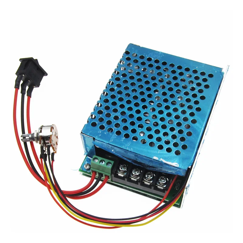 DC 10-50V ШИМ контроллер скорости двигателя CW CCW Реверсивный модуль импульсного