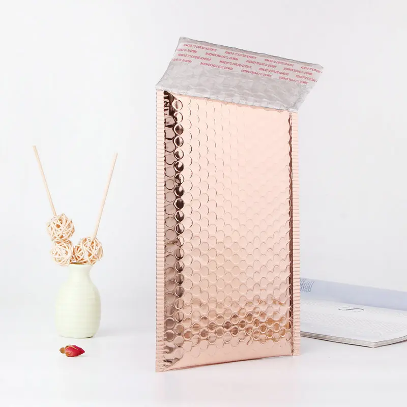 Голографические металлические конверты с пузырьками для почтовых отправлений