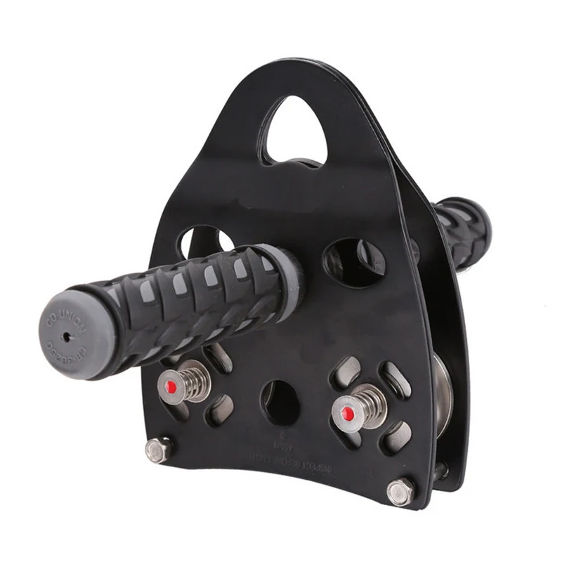 Двухосный ручной шкив с двойным пересечением 45 кН линейный кабель тележка