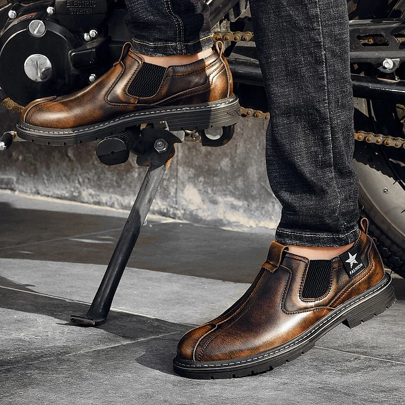 Men Loafers Leather Casual Shoes Men Moccasin Footwear Flat Peas Shoes Driving Boat Shoes Male Classical Summer%09825