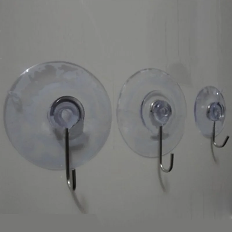 AU 10 PCS WINDOW SUCTION CUP SUCKER HANGER METAL HOOKS Small Clear Hanging 40mm | Дом и сад