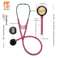 single stethoscope hose flexible and textured auscultation clear suitable for cardiology
