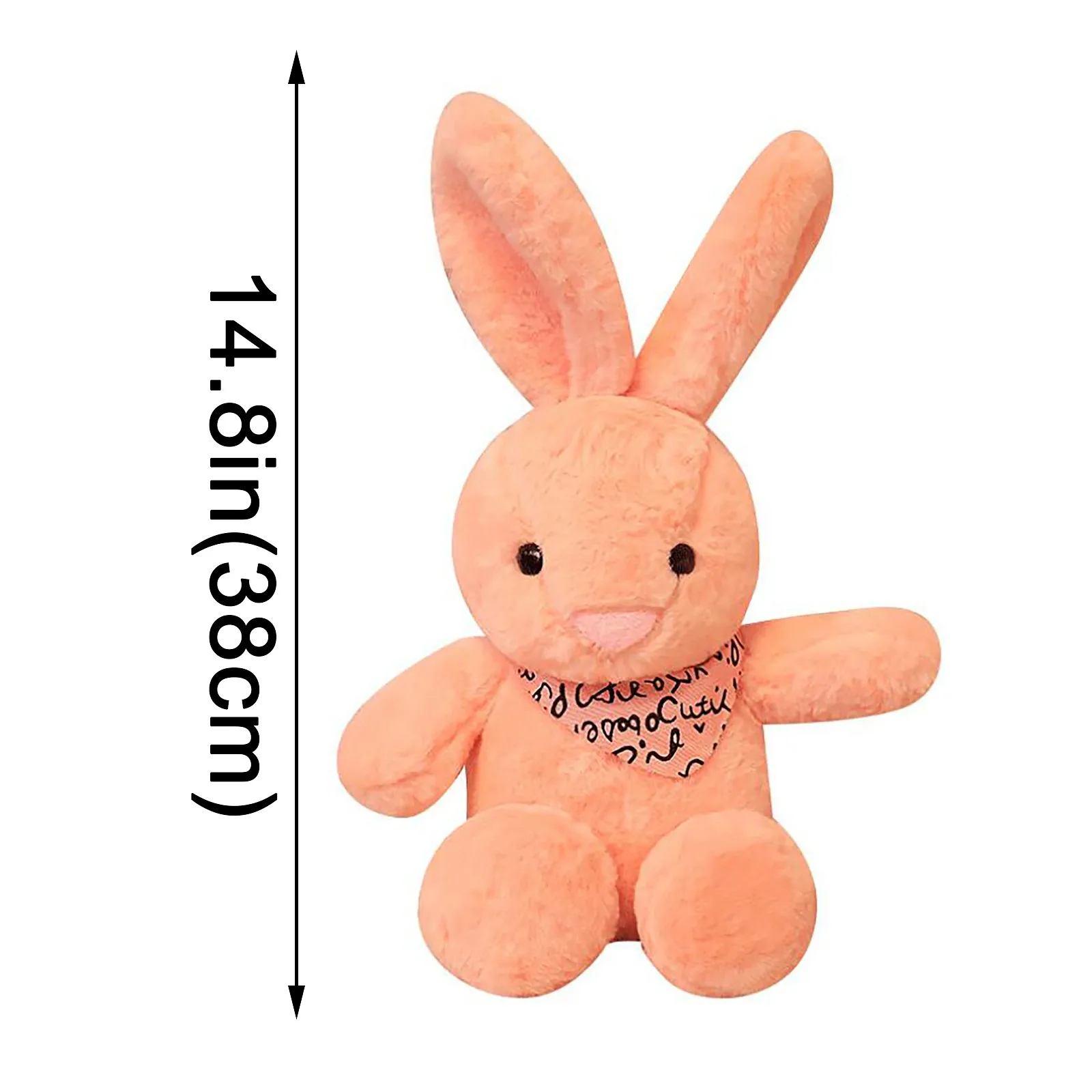

Plush Stuffed Toys Easter Scarf Cute Cute Rabbit Gives Children Holiday Gifts Easter Scarf Kawaii Cute Rabbit Gives peluches