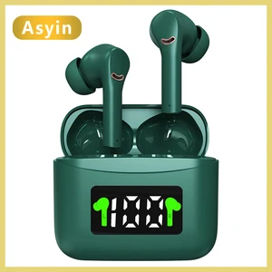 anc tws bluetooth 5 2 headphones with microphone hd stereo wireless earphones sports waterproof earbuds for iphone huawei xiaomi free global shipping