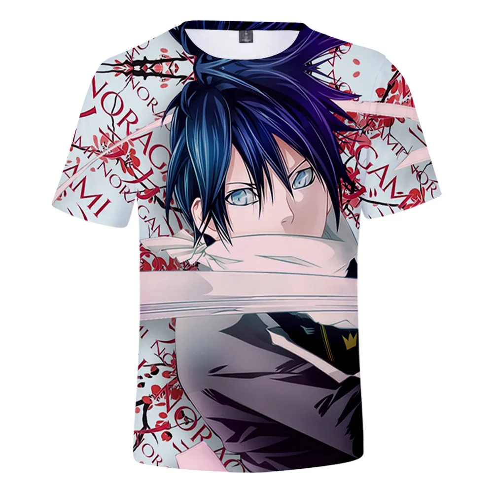 Японская аниме норагами 3D футболка для взрослых/детей бродячий Бог Yato Iki Hiyori Yukine