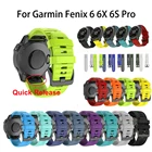 Ремешок для часов Garmin Fenix 5, 5X, 5S, 3, 3, 6S, 6, 6X Pro, силиконовый