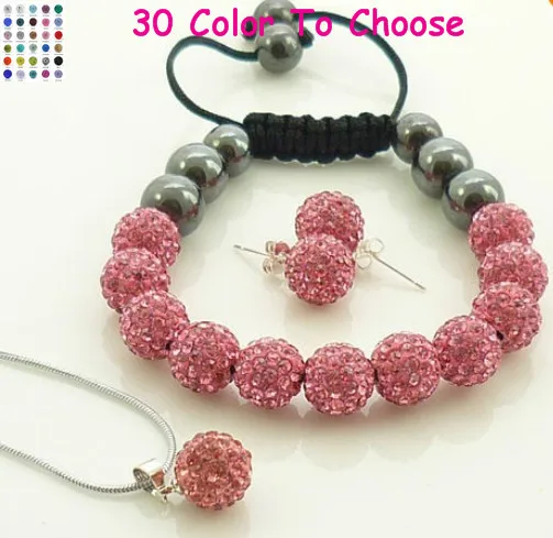 Новое поступление самая низкая цена на Aliexpress 10 мм розовый кристалл набор самый