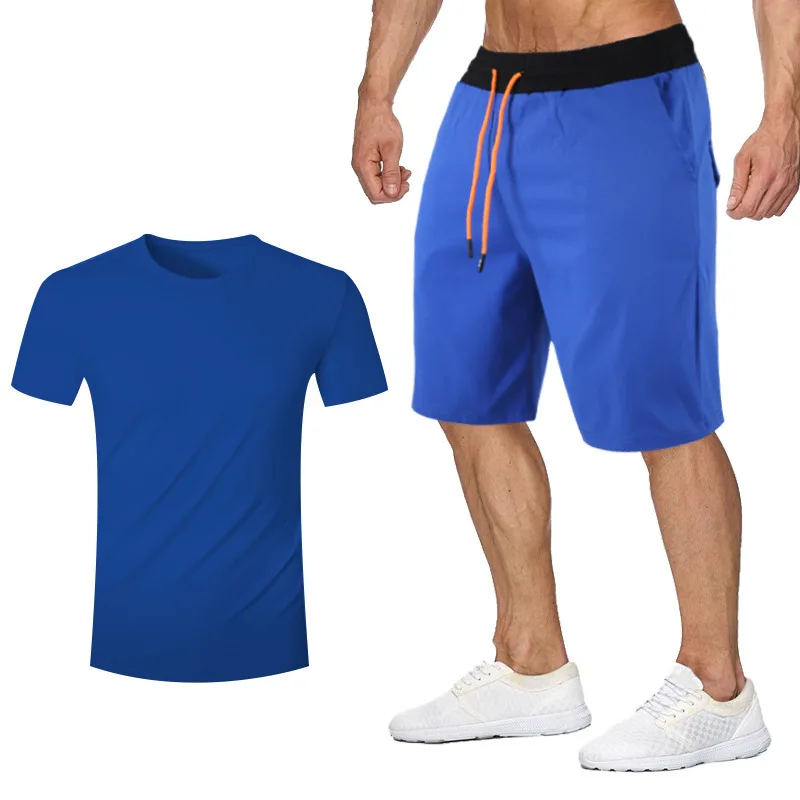 

Men's Short Sleeve T-Shirt Summer Fashion Brand 2021 New Loose Fashion Clothing A handsome summer fashion set