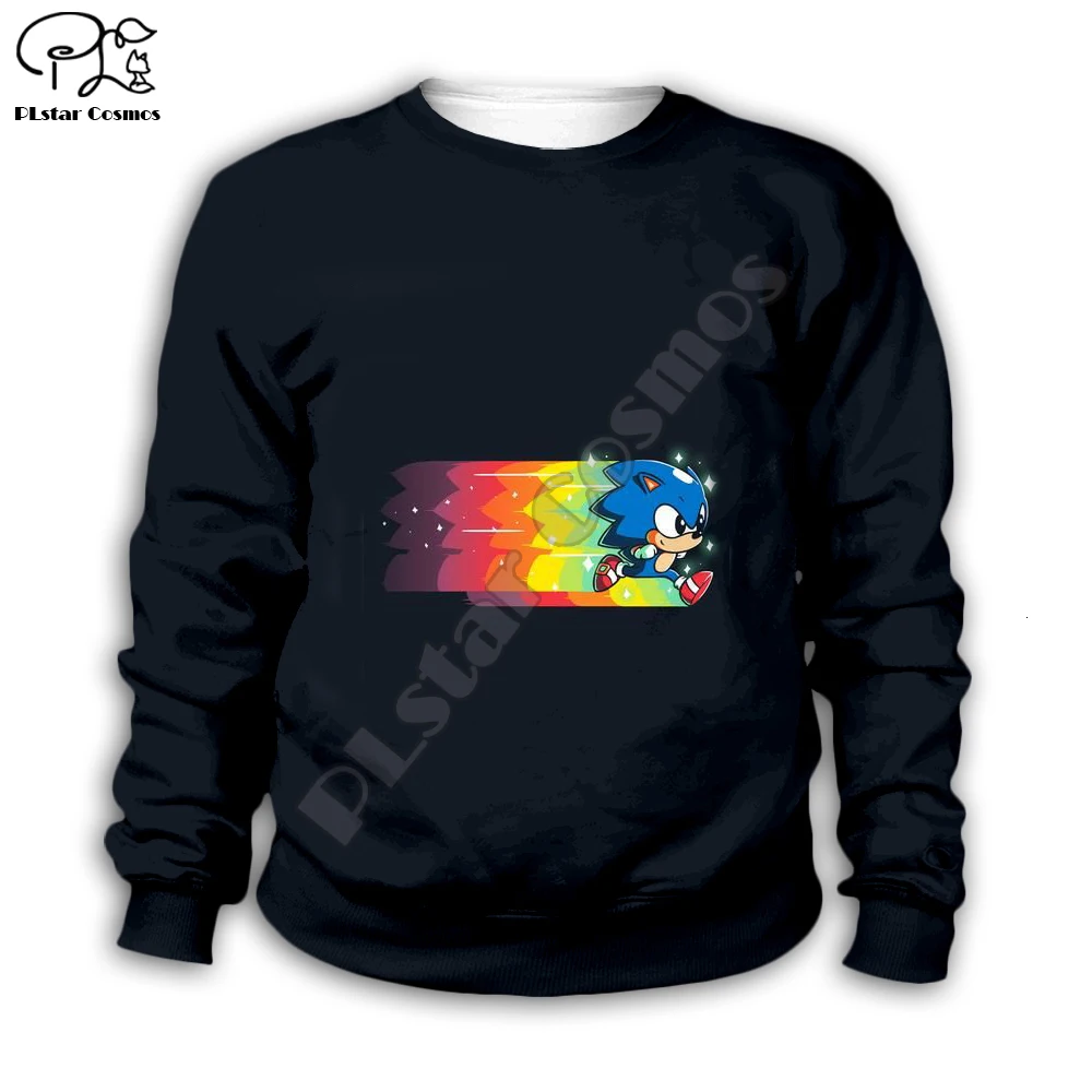 

Kids Cloth Anime Super Sonic Cartoon 3d hoodies/boy sweatshirt Cartoon Hot Movie style-7