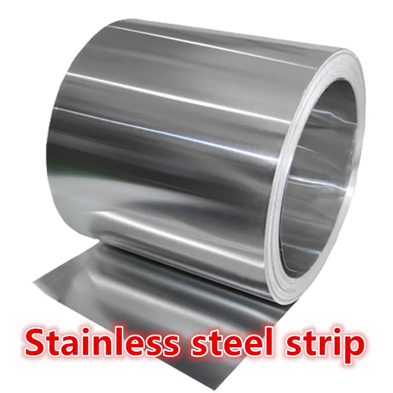 

0.01mm ~ 0.1mm Stainless Steel Strip 304 Thickness Steel Sheet Thin Steel Plate / Foil Corrosion Resistance Can Customize Size