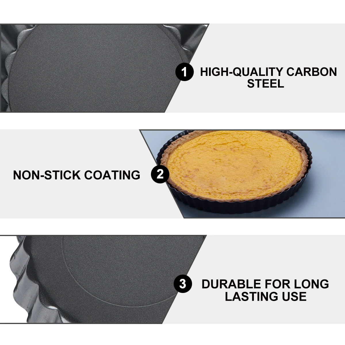 Форма для выпечки круглая форма-Хризантема пирога 10 см 6 шт. антипригарная пиццы