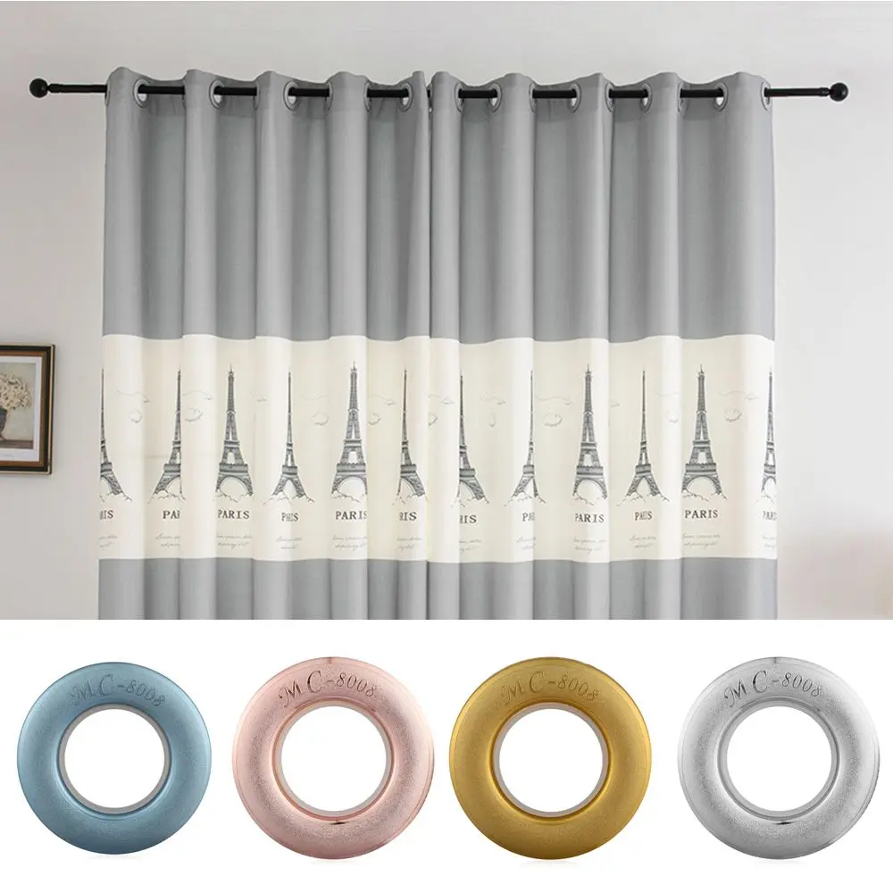 

1pc Plastic Eyelet Curtain Rings Curtain Grommet Top Ring Header Curtain Accessories Be Assembled Curtain Decorative Accessories