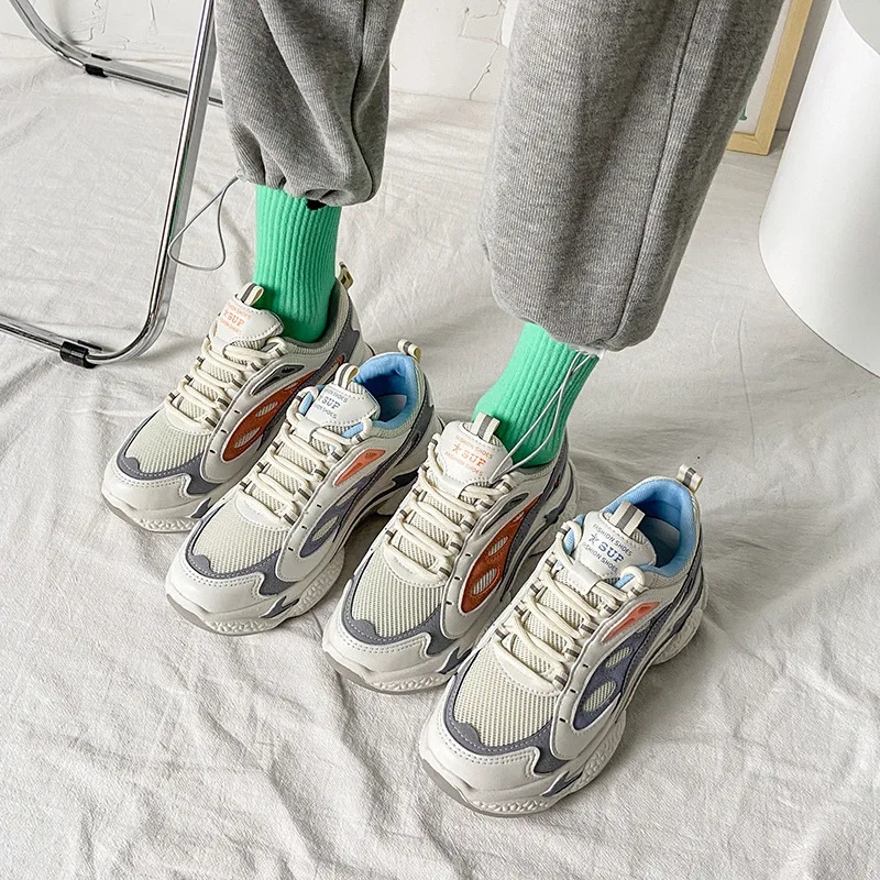 

New Breathable Sports Womao Shoes for Female Students Fashion Casual Running Shoes Womens Sneakers Womens Shoes