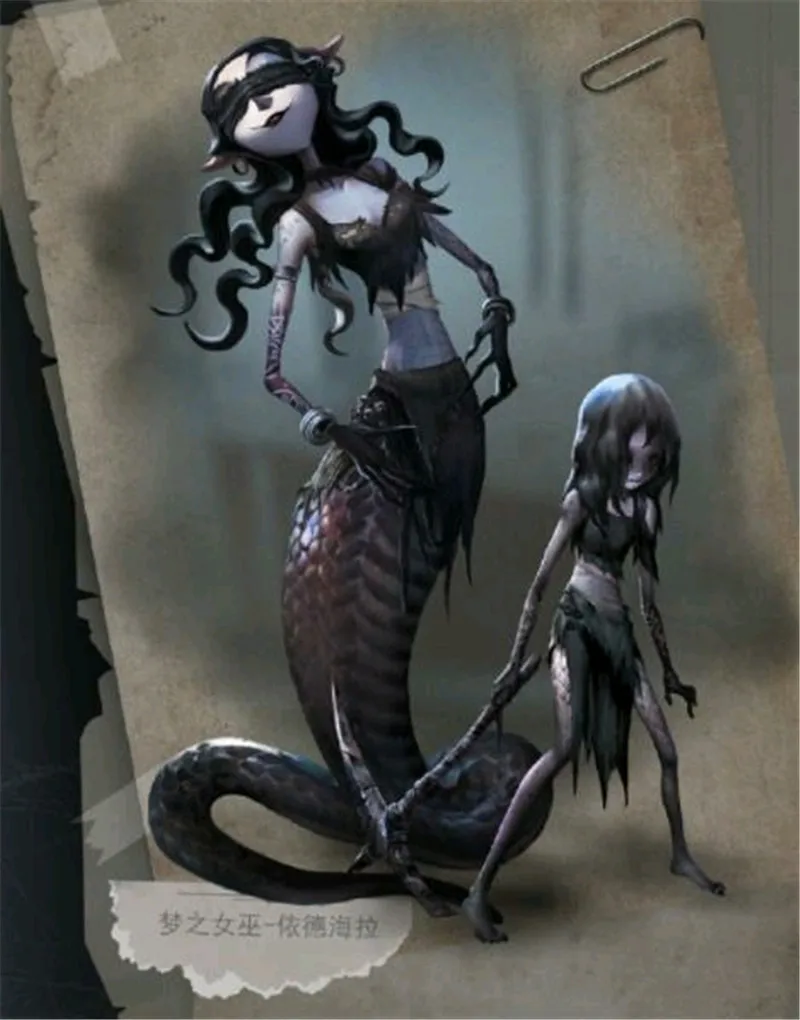 Парик для косплея Game Identity V волнистые волосы длина 85 см | Тематическая одежда и