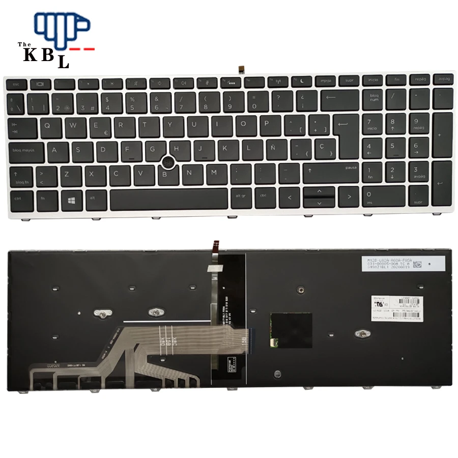 Оригинальная новая испанская клавиатура для ноутбука HP Probook 650 G4 G5 SN9171BL SG-87840-2EA