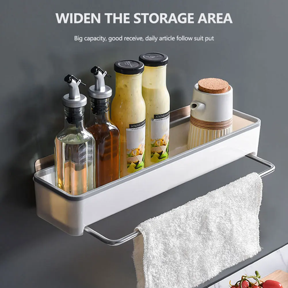 Полка для ванной комнаты настенная полка шампуня держатель душа кухонная