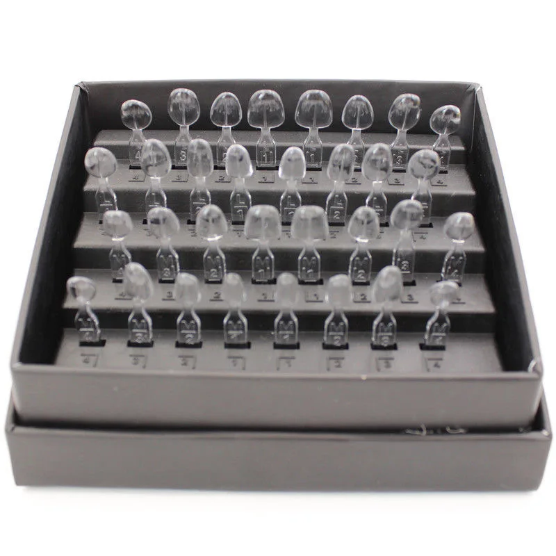 32pcs/set Dental Veneers Mould Autoclave Composite Resin Mold Light Cure Fast Quick Anterior Front Teeth Whitening Tools - купить по