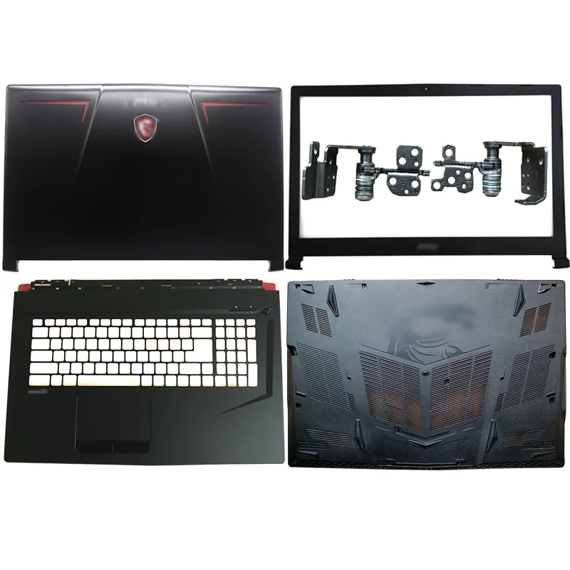 Новый ноутбук LCD задняя крышка/передняя рамка/петли крышка/Упор для рук/нижний
