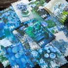 Винтажные декоративные наклейки JIANQI, 50 шт., всесезонные садовые серии, Набор наклеек для скрапбукинга, для дневника, альбома, журнала