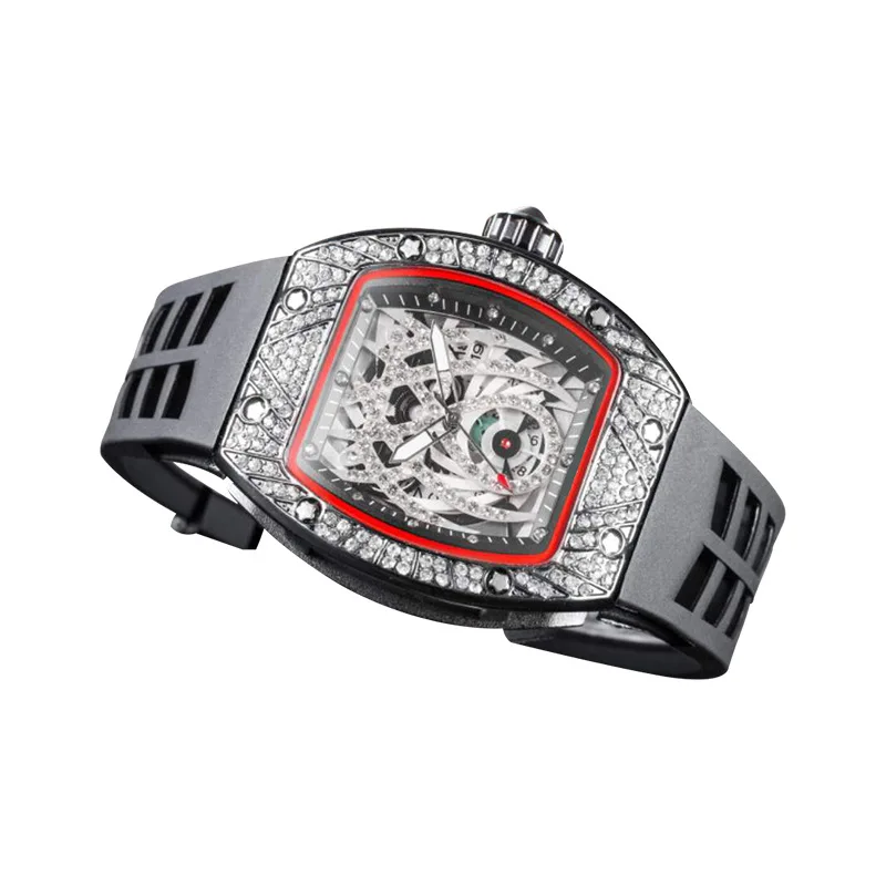

Star studded Miller spider fashion watch cz038