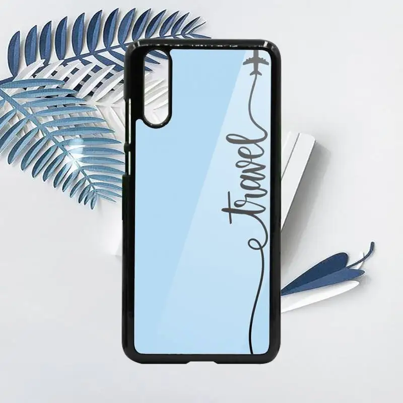 

World Map Travel Phone Case For Samsung galaxy S note 8 9 20 10 e lite2019 plus pro ultra Hard PC