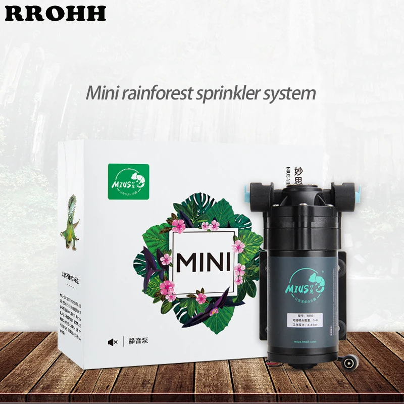 

Система орошения сада, система орошения, орошение аквариума, Ландшафтная экологическая система увлажнения распылением тропических лесов